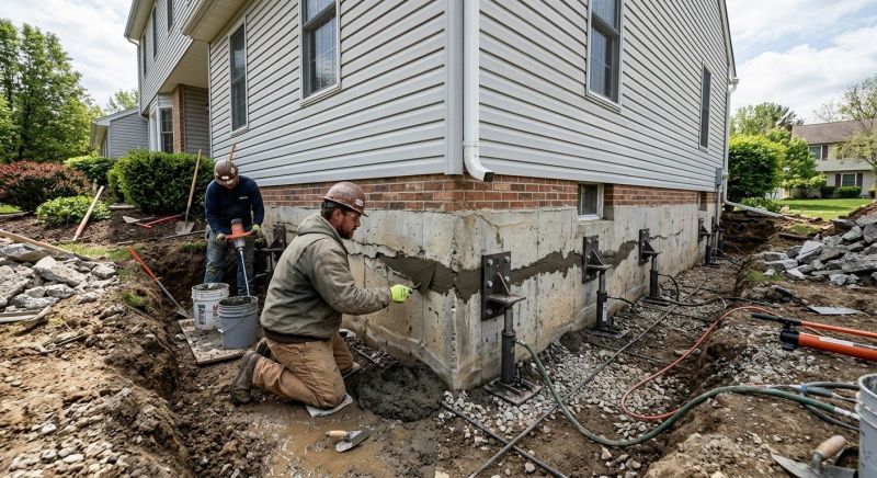 Basement Foundation Repair in Hartford, CT