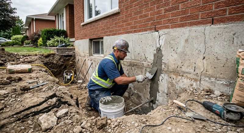 Basement Foundation Repair in Wilbraham, MA