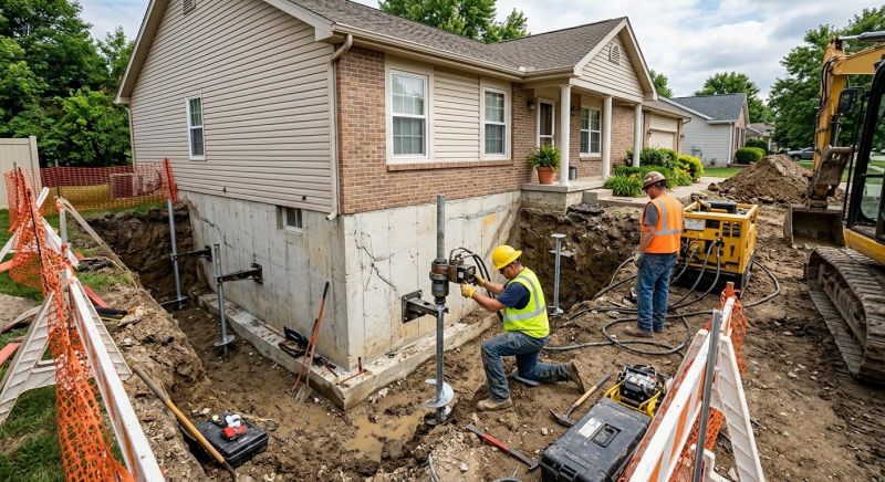 Building Foundation Repair in Granby, CT