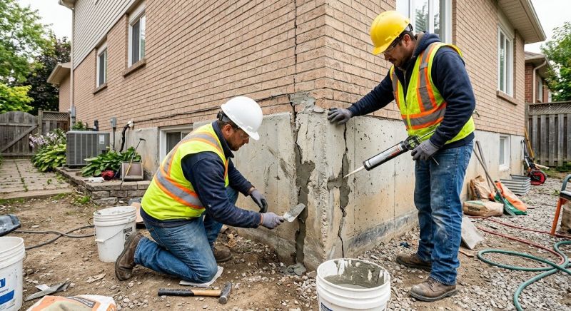 Building Foundation Repair in Holyoke, MA