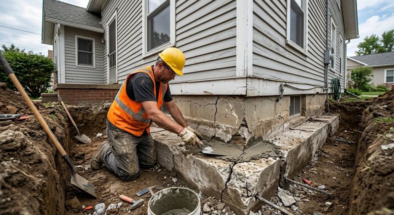 Building Foundation Repair in Storrs Mansfield, CT