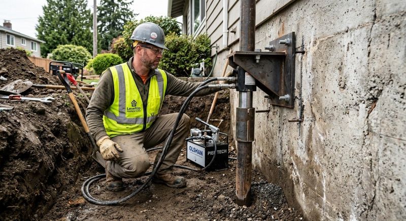 Concrete Foundation Leveling in Enfield, CT