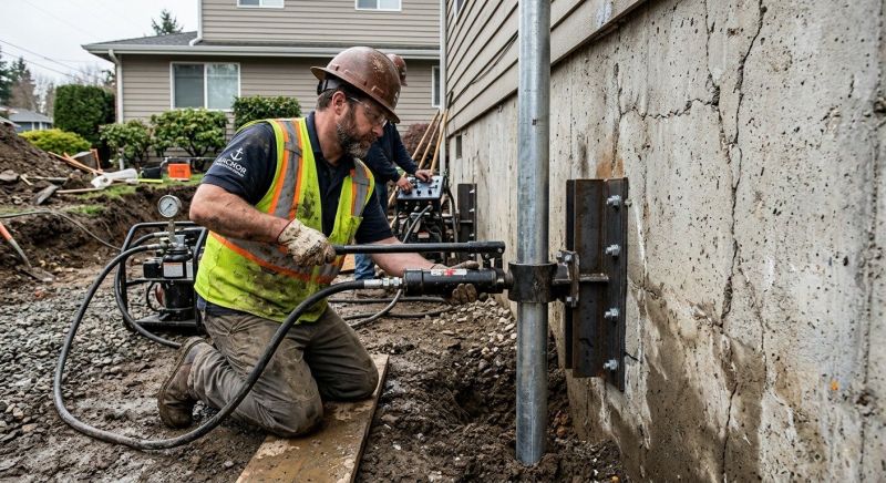 Concrete Foundation Leveling in West Springfield, MA