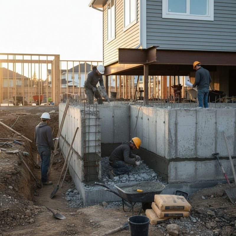 Concrete Foundation Repair in East Granby, CT
