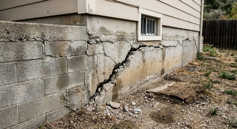 Cracked Foundation Repair in Ludlow, MA