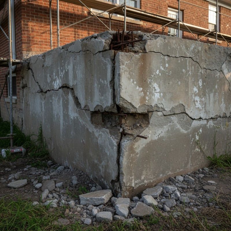 Cracked Foundation Repair in Storrs Mansfield, CT