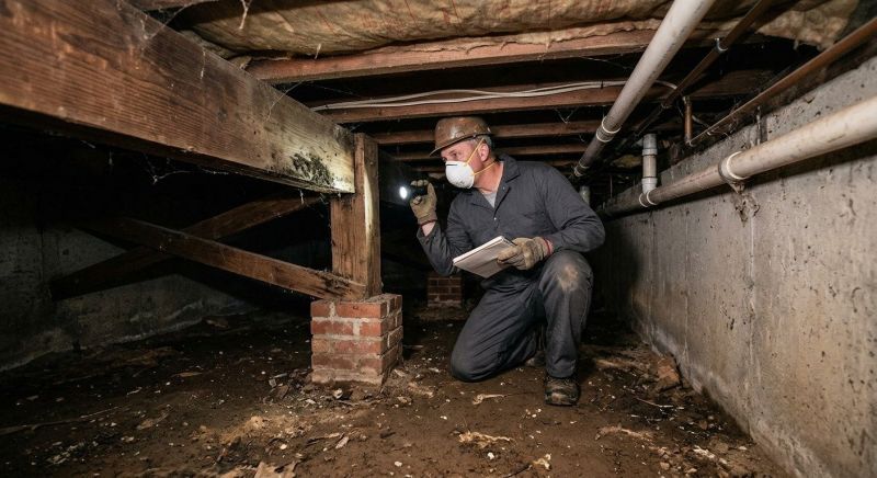 Crawl Space Leveling in Enfield, CT