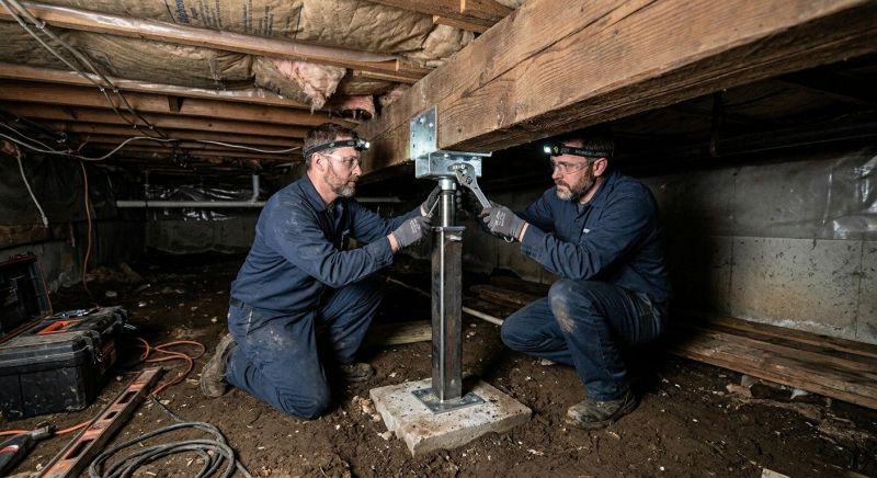 Crawlspace Foundation Repair in West Hartford, CT