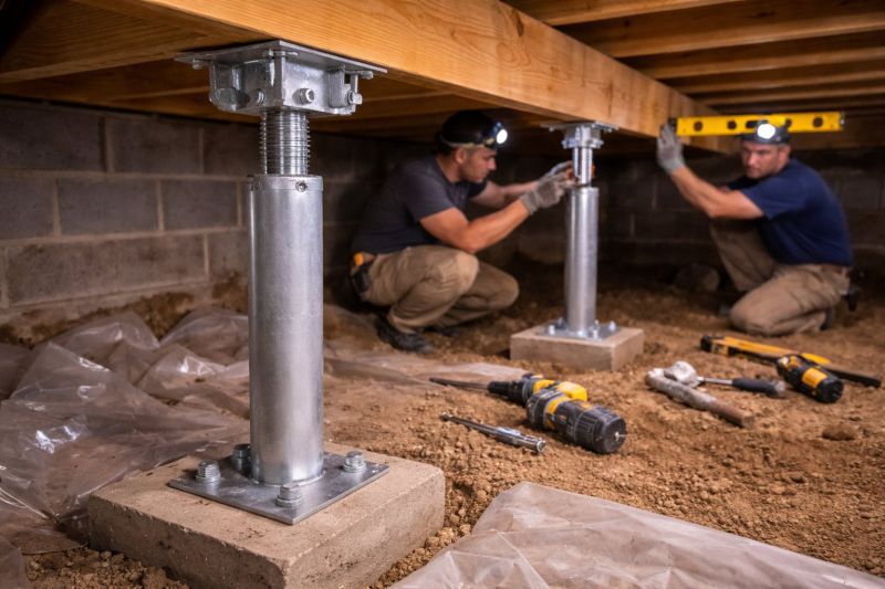 Crawlspace Structural Repair in Enfield, CT