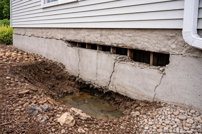 Foundation Damage Repair in East Granby, CT