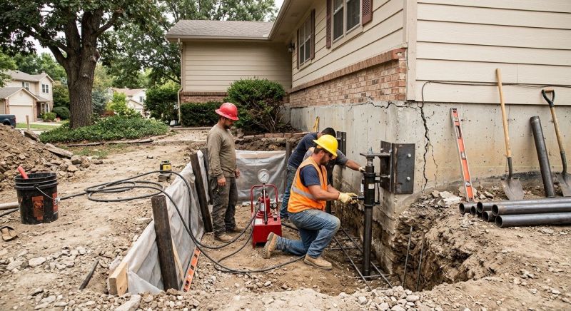 Foundation Damage Repair in Simsbury, CT