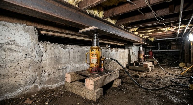 Foundation Jacking in Chicopee, MA