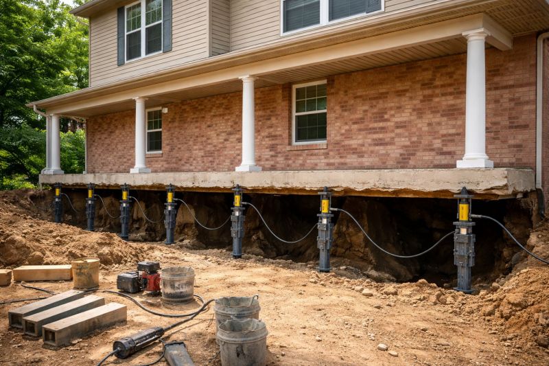 Foundation Jacking in Enfield, CT