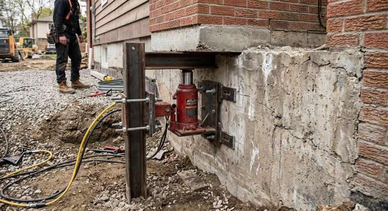 Foundation Jacking in Manchester, CT