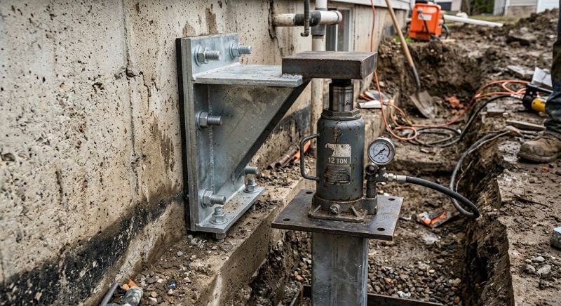 Foundation Jacking in Windsor Locks, CT