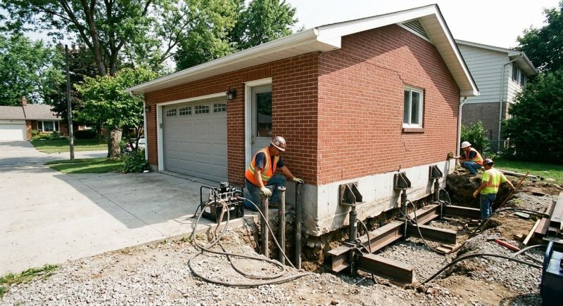 Foundation Lifting in North Canton, CT