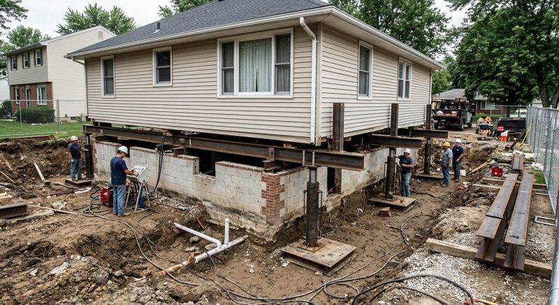 Foundation Lifting in Suffield, CT