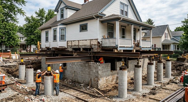 Foundation Raising in Belchertown, MA