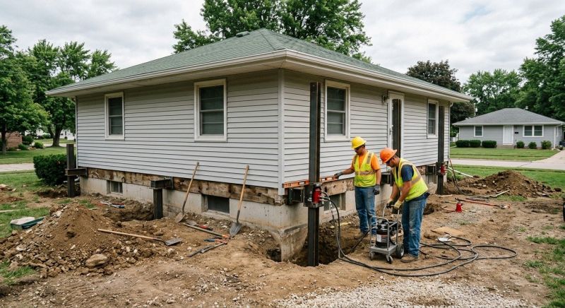 Foundation Raising in East Granby, CT