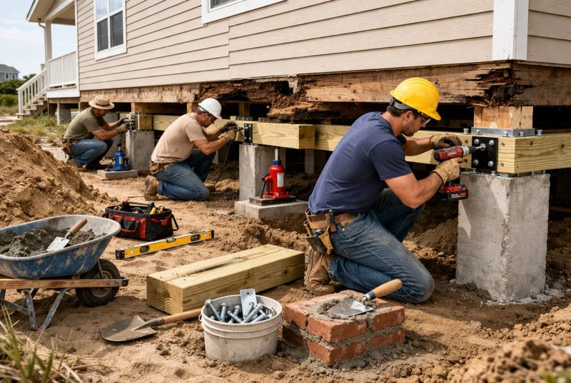Foundation Raising in North Canton, CT