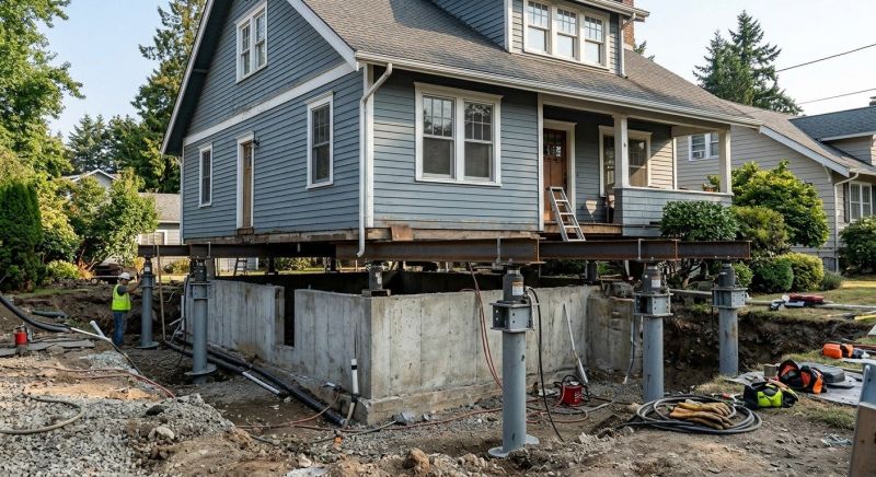 Foundation Raising in Weatogue, CT
