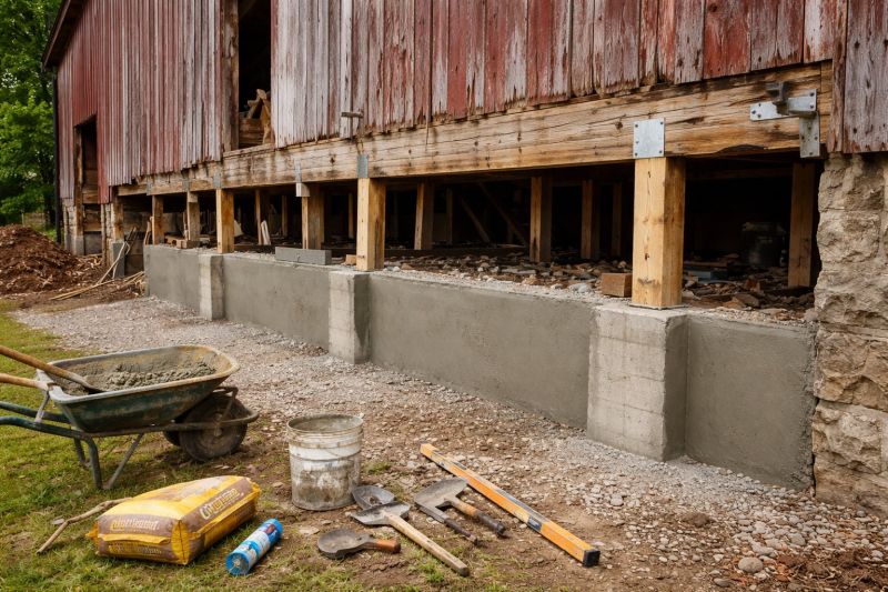 Foundation Renovation in Enfield, CT