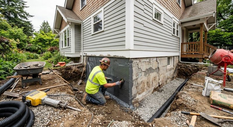 Foundation Renovation in Enfield, CT