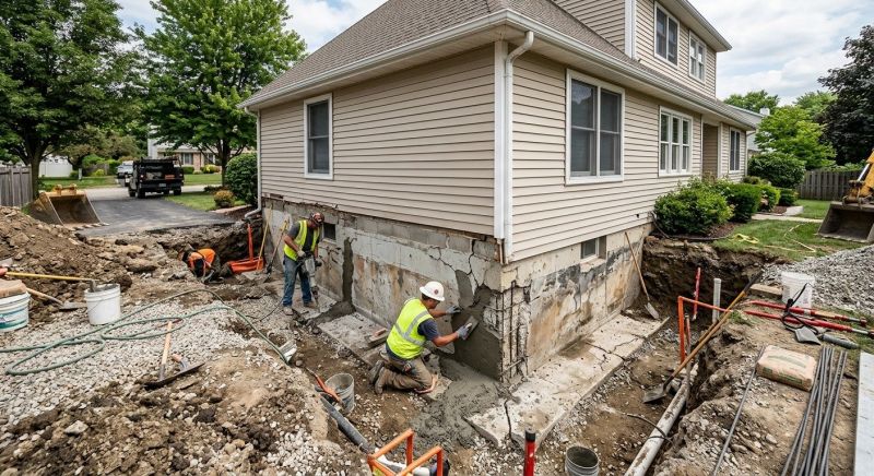 Foundation Restoration in Enfield, CT