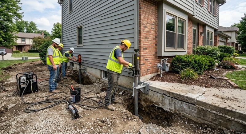 Foundation Stabilizing in Manchester, CT