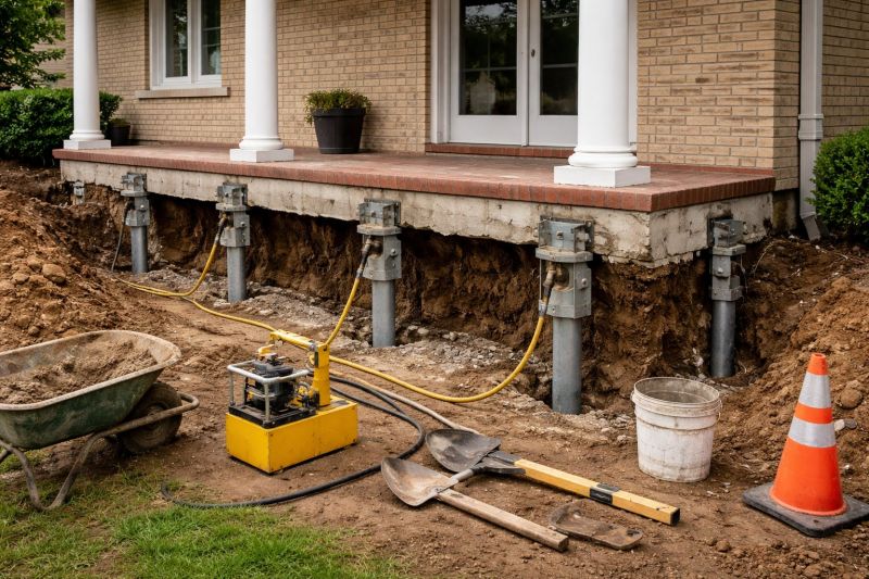 Foundation Stabilizing in Monson, MA
