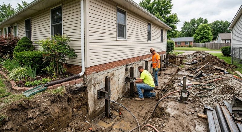 Foundation Stabilizing in Suffield, CT