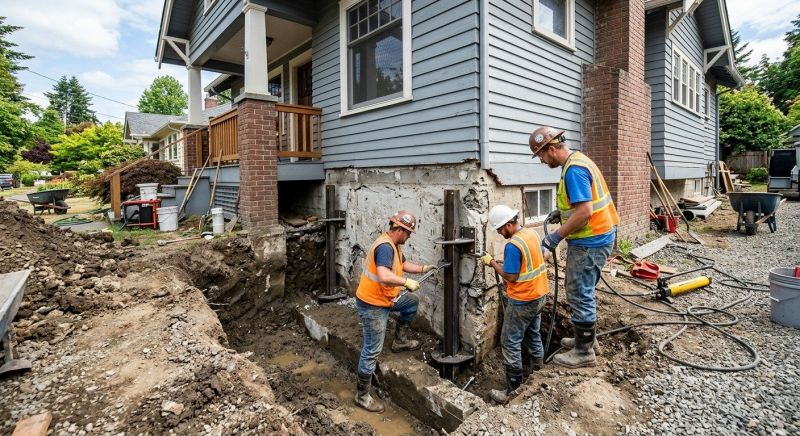 Foundation Structural Repair in South Windsor, CT