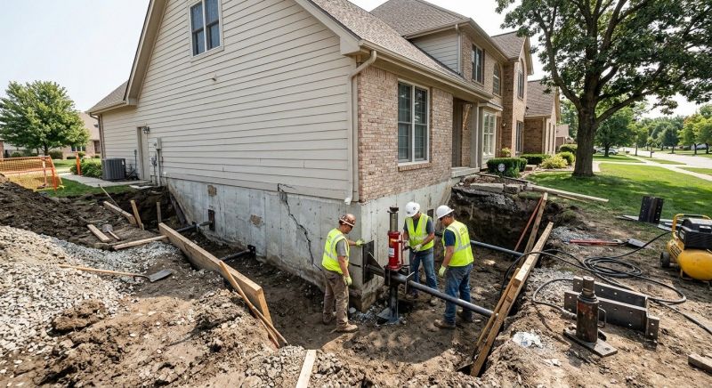 Foundation Structural Repair in Westfield, MA