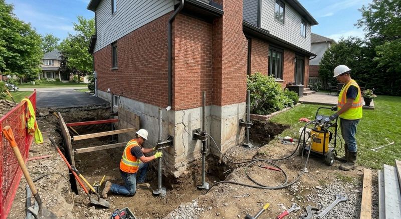Foundation Underpinning in Enfield, CT