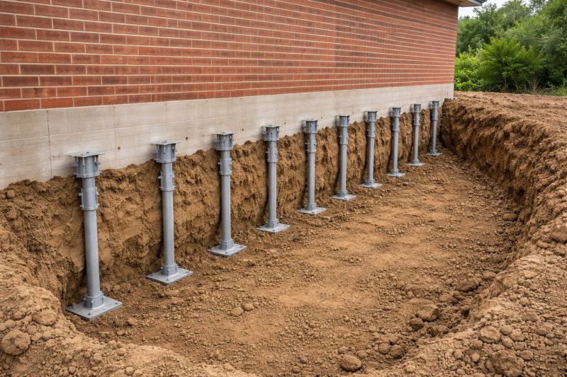 Helical Pile Installation in Enfield, CT
