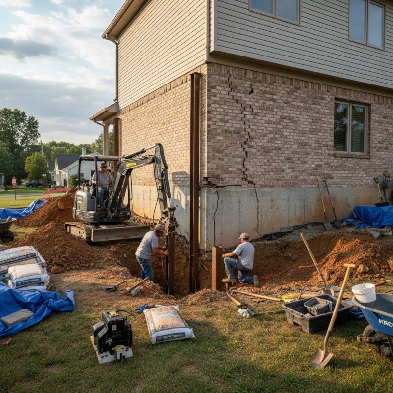 Home Foundation Repair in Bloomfield, CT