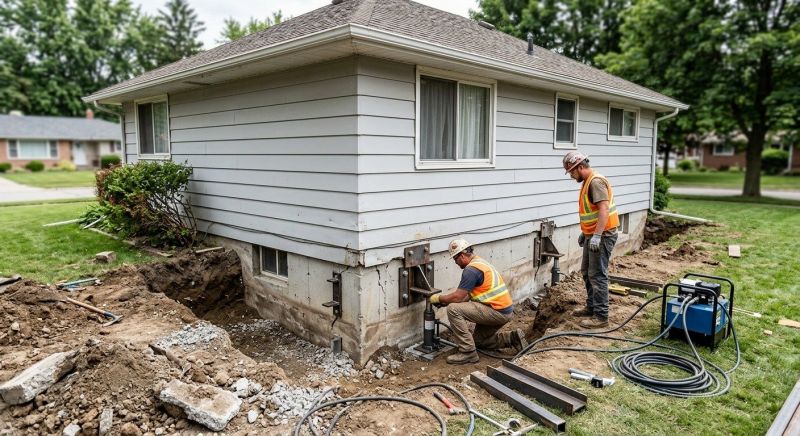 Home Foundation Repair in Warren, MA