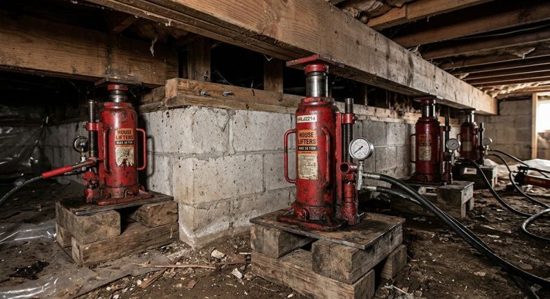 House Settling Repair in Enfield, CT