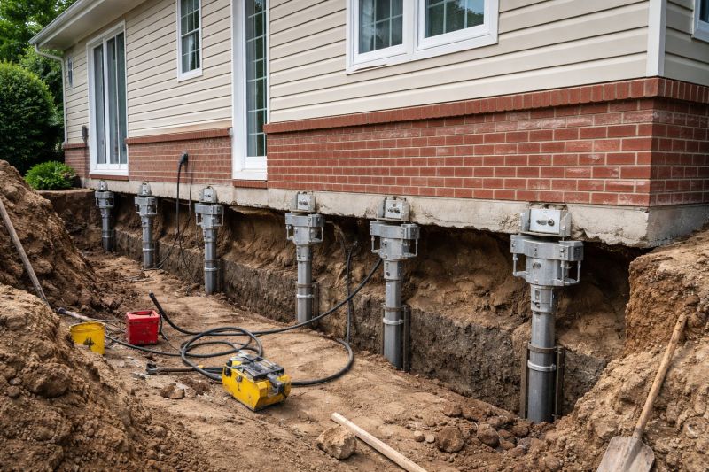 House Underpinning in Enfield, CT