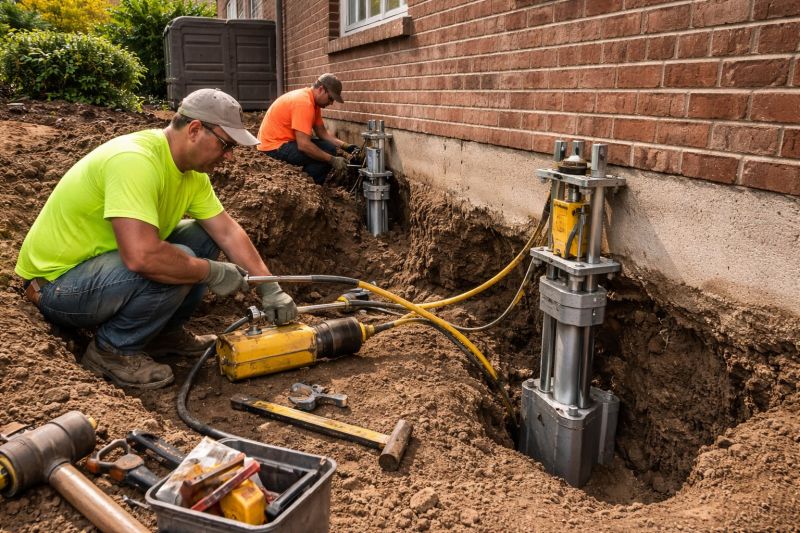 Settling Foundation Service in Ellington, CT