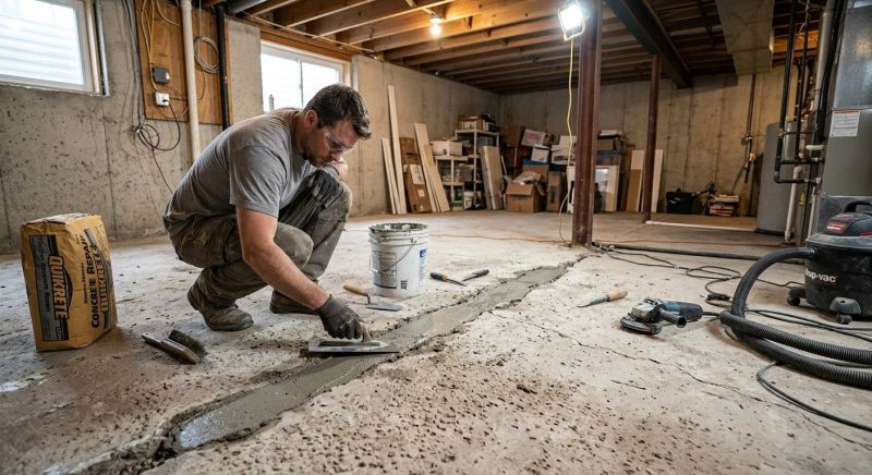 Slab Foundation Repair in Enfield, CT