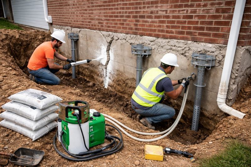 Structural Foundation Repair in Coventry, CT