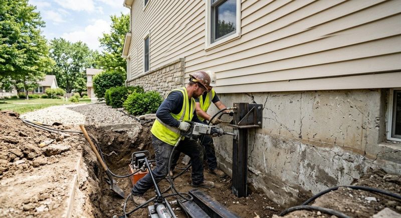 Structural Foundation Repair in Holyoke, MA