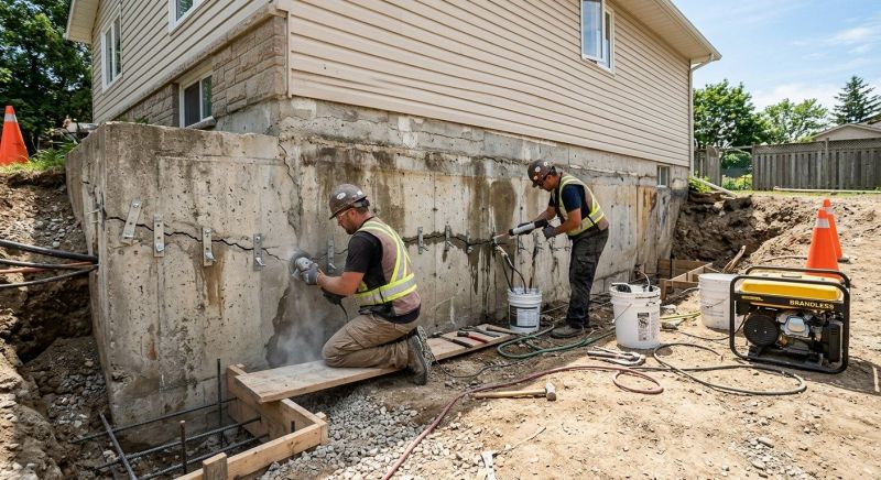 Structural Foundation Repair in Enfield, CT