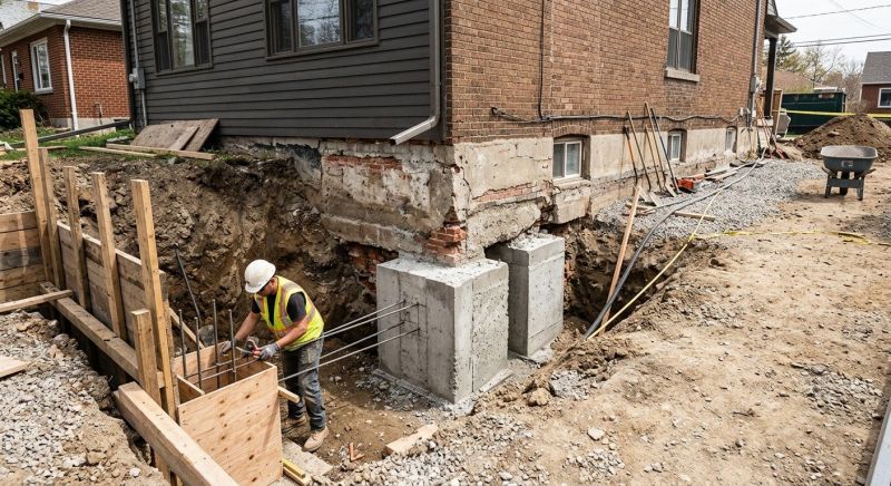 Structural Underpinning in Enfield, CT