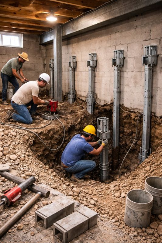 Structural Underpinning in Enfield, CT