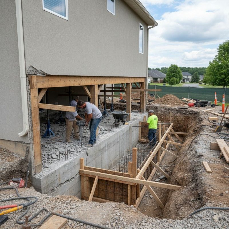 Building Foundation Repair in East Longmeadow, MA