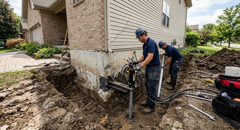 Settling Foundation Service in Warren, MA